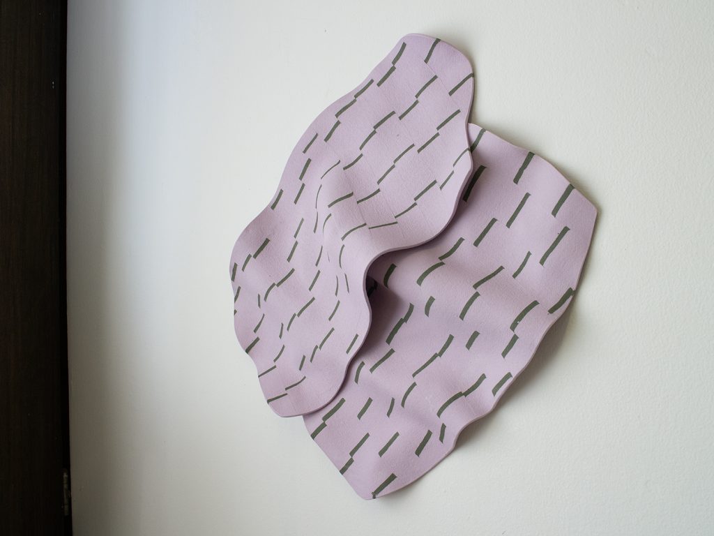 wall hanging ceramic sculpture